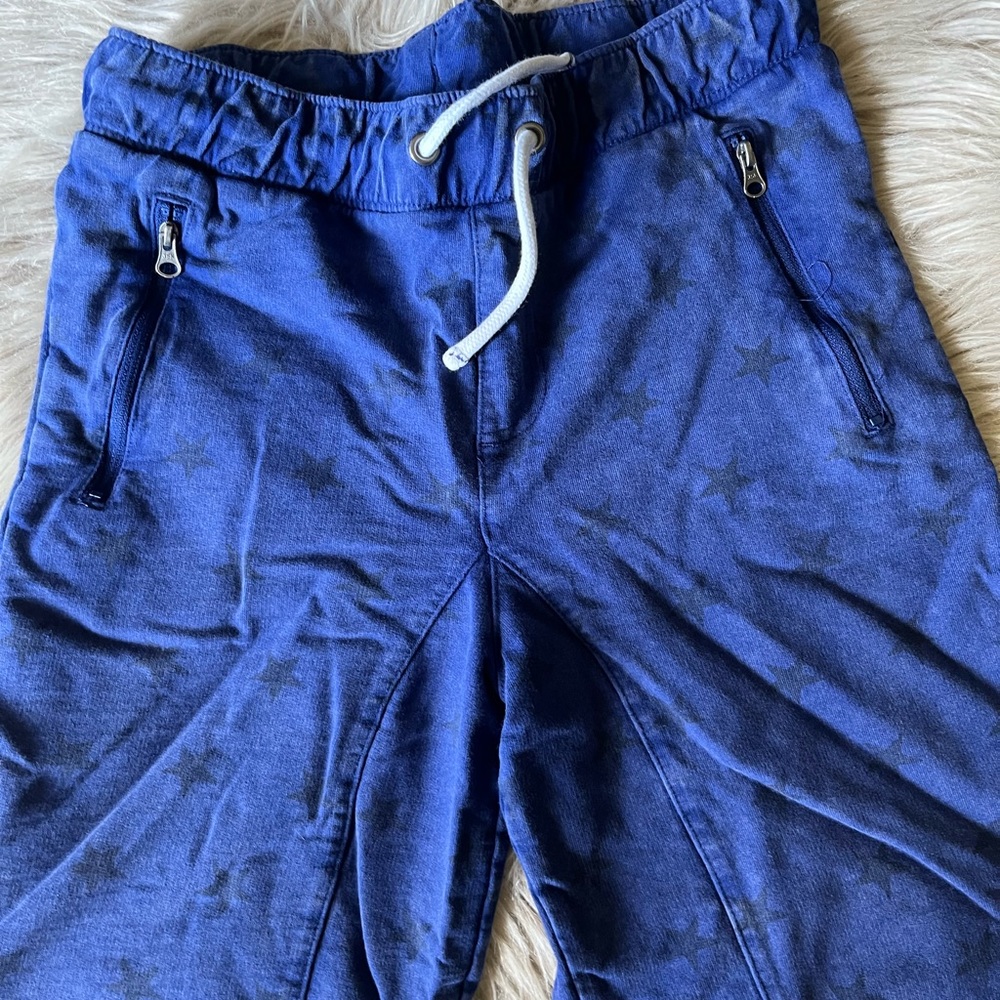 Boys Cat and Jack blue stars soft shorts